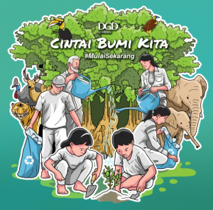 Afrizal Saiful Mahbub I Hari Bumi DGD Indonesia
