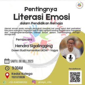 PENTINGNYA LITERASI EMOSI DALAM PENDIDIKAN REMAJA