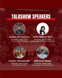 Talkshow “Unlocking worlds with words: language Learning and IISMA”